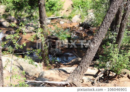 Helen Hunt Falls Colorado Hiking trails thru waterfalls 106046901