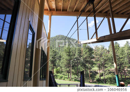 Estes Park Colorado Sky tram car photos 106046956