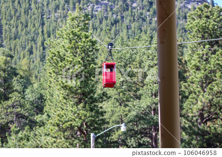 Estes Park Colorado Sky tram car photos 106046958