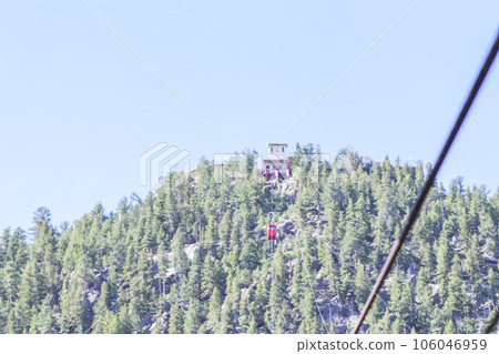 Estes Park Colorado Sky tram car photos 106046959
