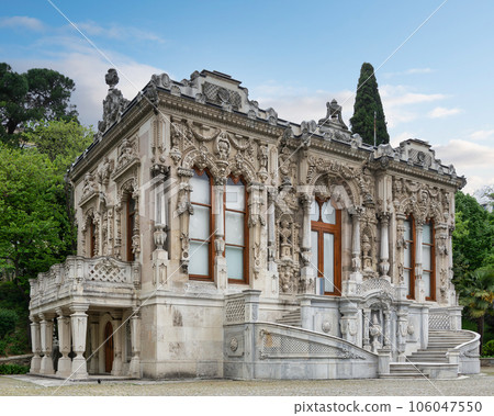 Ihlamur Pavilion, Ia former imperial Ottoman summer pavilion, located in Nisantasi Ihlamur Yolu street, Istanbul, Turkey Ihlamur Pavilion, Ia former imperial Ottoman summer pavilion, located in Nisantasi Ihlamur Yolu street, Istanbul, Turkey 106047550