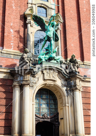 Saint Michael's Church in Hamburg, Germany 106049988