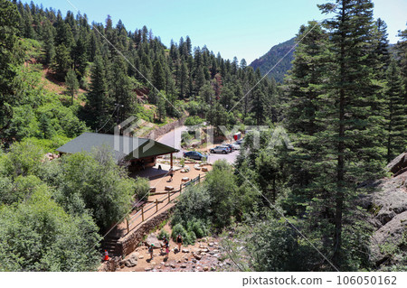 Helen Hunt Falls Colorado Hiking trails thru waterfalls 106050162