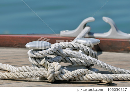 Moored boat 106050817