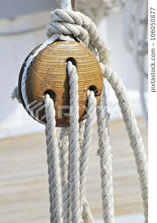 Sailboat detail Sailboat detail 106050877