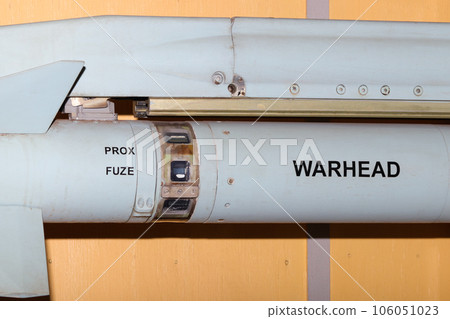 Anti-Aircraft Heat Seeking Missile Warhead Detail Anti-Aircraft Heat Seeking Missile Warhead Detail 106051023