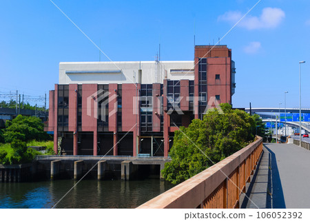 千葉縣市川市媽媽川排水泵站周邊 2023年8月 106052392