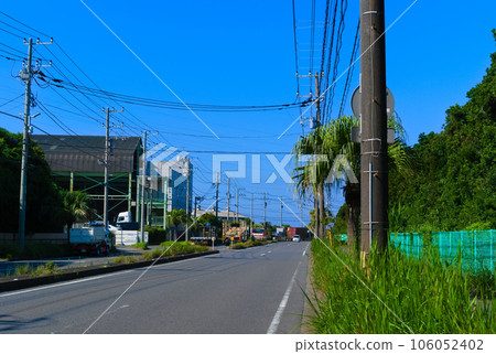 Scenery around Akanehama, Narashino, Chiba Prefecture, August 2023 106052402