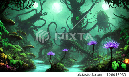 Scenery of another world Jungle 4 Scenery of another world Jungle 4 106052983