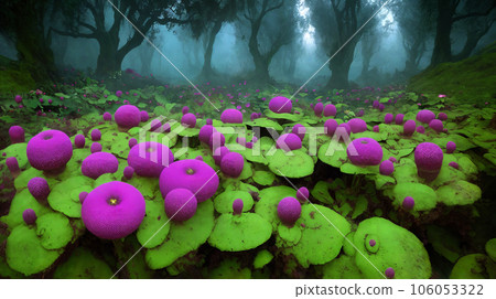異世界風景 奇異植物生長1 異世界風景 奇異植物生長1 106053322