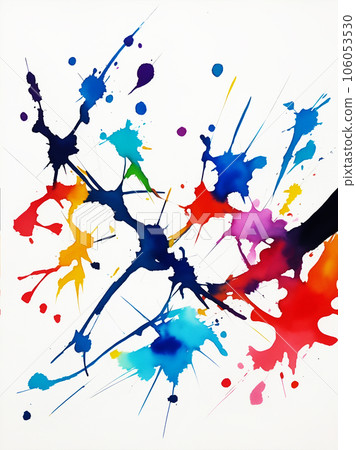 醒目的墨水 [AI 生成圖像] 106053530