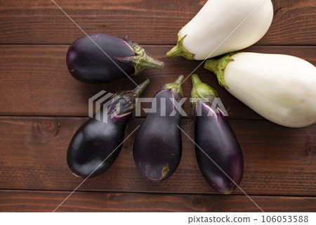 White eggplant and Zoshigaya eggplant 106053588
