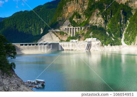 Kurobe Dam Summer Sunny Kurobe Dam Summer Sunny 106054951