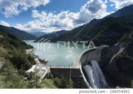 Kurobe Dam Summer Sunny Kurobe Dam Summer Sunny 106054981