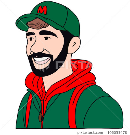 vector illustration of a man 106055478