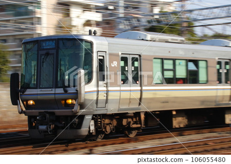 [A] 東海道本線223系列：新快速列車（直接連接琵琶湖線） 106055480