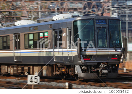 [A] 東海道本線223系列：新快速列車（直接連接琵琶湖線） 106055482
