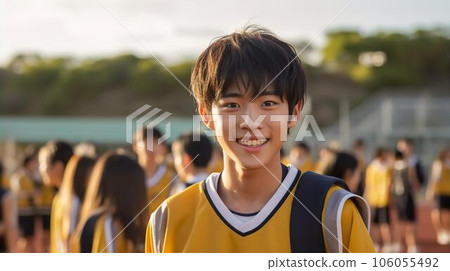 田徑俱樂部、俱樂部活動、高中生、初中生、青少年學生、學生（Generative AI） 106055492