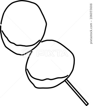 台灣地道美食：紅薯丸_畫線 106055608