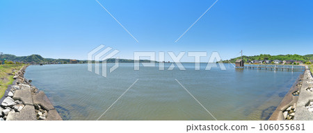 [東鄉湖（四手見）]（高分辨率版）鳥取縣湯利浜町松崎 106055681