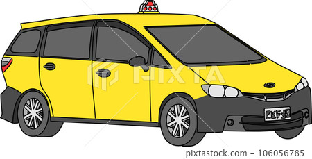 台灣出租車_輪廓+油漆 台灣出租車_輪廓+油漆 106056785