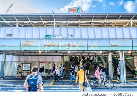 東京小岩站江戶川區的城市景觀 106057183