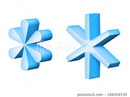 符號的 CG 插圖 - * 符號的 CG 插圖 - * 106058530