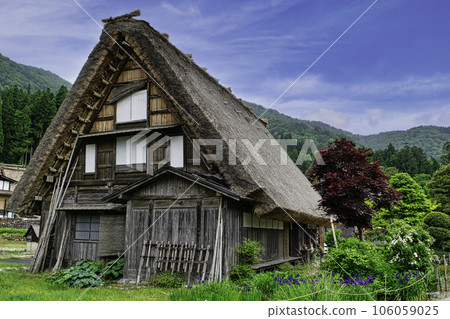 岐阜縣白川鄉合掌造村、合掌造民居、合掌庵、世界遺產 106059025