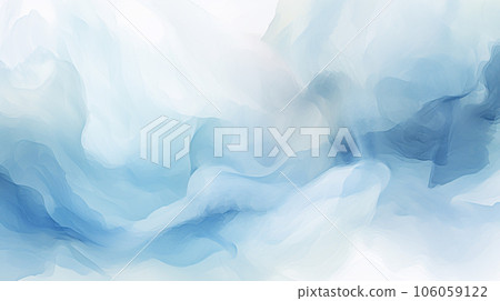 水彩風格背景材質:溫柔的淡藍白色 水彩風格背景材質:溫柔的淡藍白色 106059122