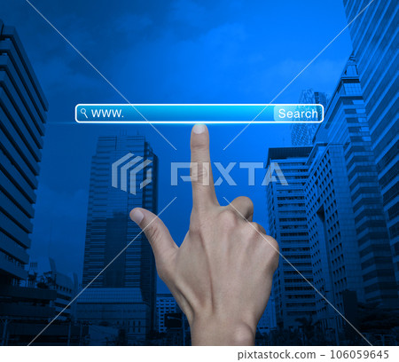 Searching system and internet concept 106059645