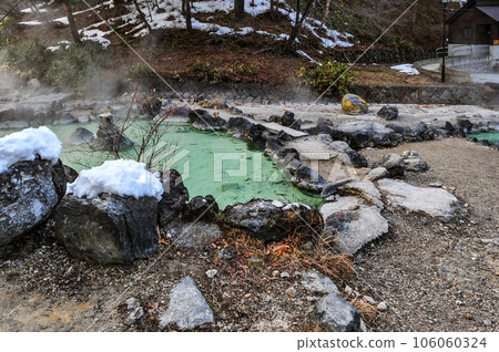 冬天的草津溫泉、西之河原公園 冬天的草津溫泉、西之河原公園 106060324
