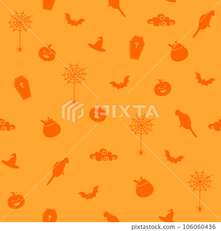 Halloween element seamless pattern. Happy Halloween day. 106060436