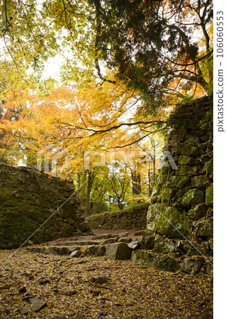 Takatori Castle in autumn colors Takatori Castle in autumn colors 106060553
