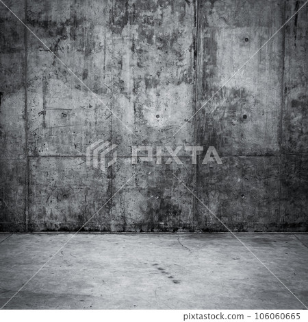 Grungy concrete wall and floor as background 106060665