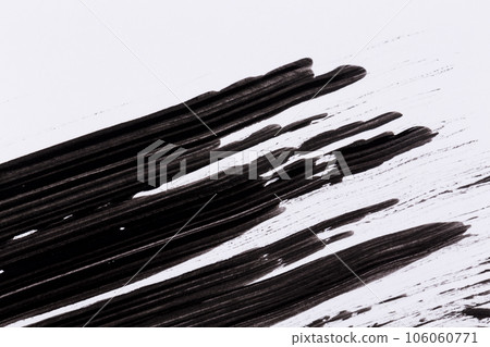Black paint isolated on white background Black paint isolated on white background 106060771