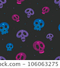 Dia de los Muertos seamless pattern 106063275