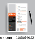 Creative resume templates 106064082