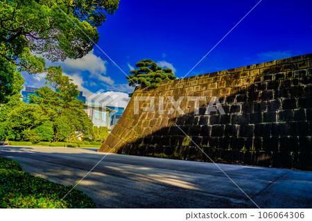 Ishigaki of Edo castle 106064306