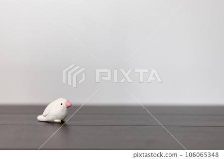 陶白麻雀雕像 106065348