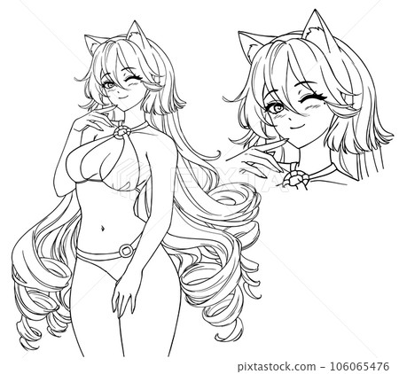 Anime full body manga visual novel npc sprite. Anime full body manga visual novel npc sprite. 106065476