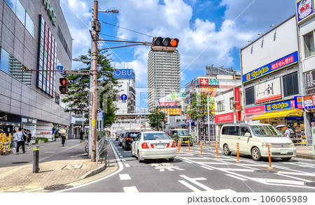 千葉縣船橋市的城市景觀 船橋站站前街 106065989
