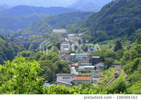 夏季的湯野上溫泉站(會津鐵道) 夏季的湯野上溫泉站(會津鐵道) 106066162