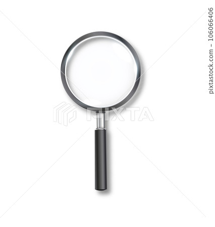 Search icon vector. Magnifying Glass Isolated - Stock Illustration  [106066406] - PIXTA