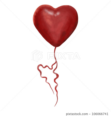 Heart from watercolor 106066741