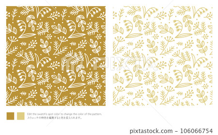 simple plant pattern simple plant pattern 106066754