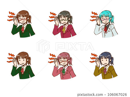 Headache uniform woman 1 Headache uniform woman 1 106067026