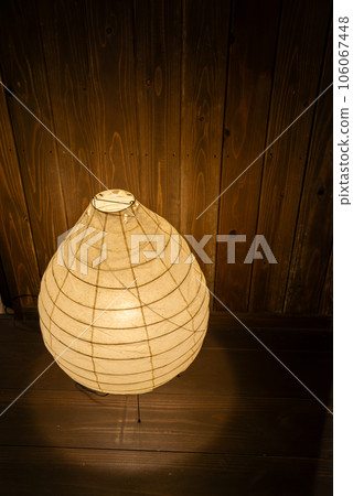 Japanese paper pendant light 106067448
