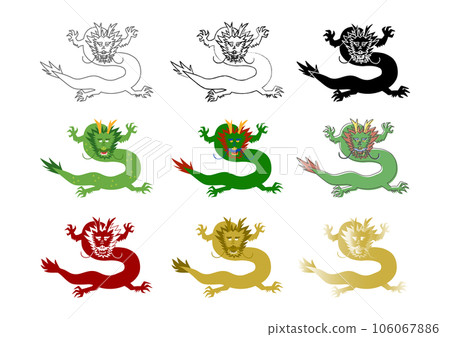 正面龍插圖集 正面龍插圖集 106067886