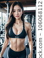 年輕女子行使 106068112