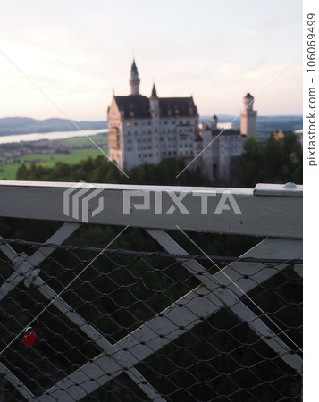 Neuschwanstein Castle 2023 summer evening 106069499